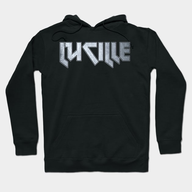 Heavy metal Lucille Hoodie by KubikoBakhar